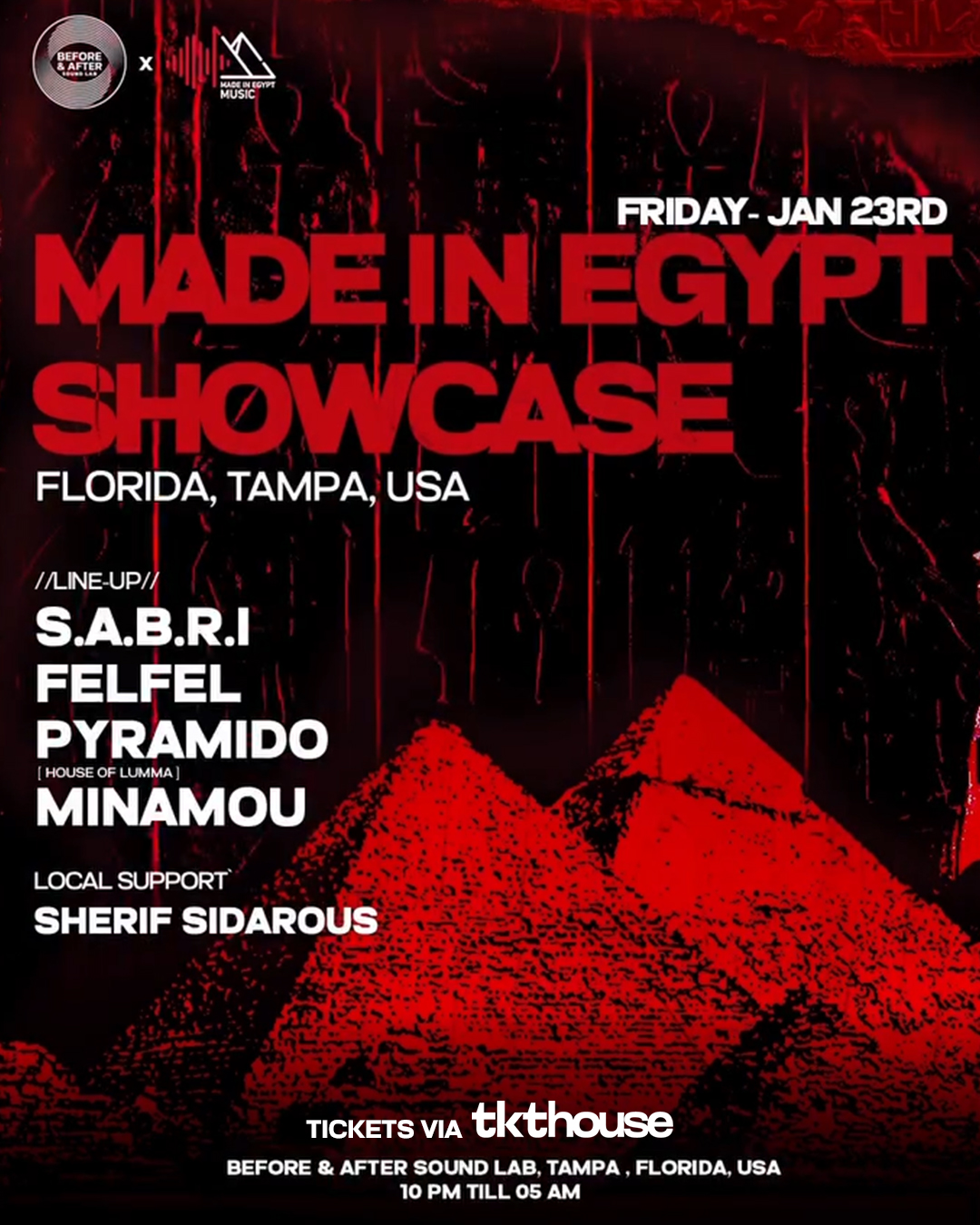 MADE IN EGYPT SHOWCASE in Tampa